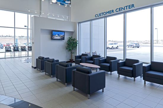 Prescott Honda Showroom